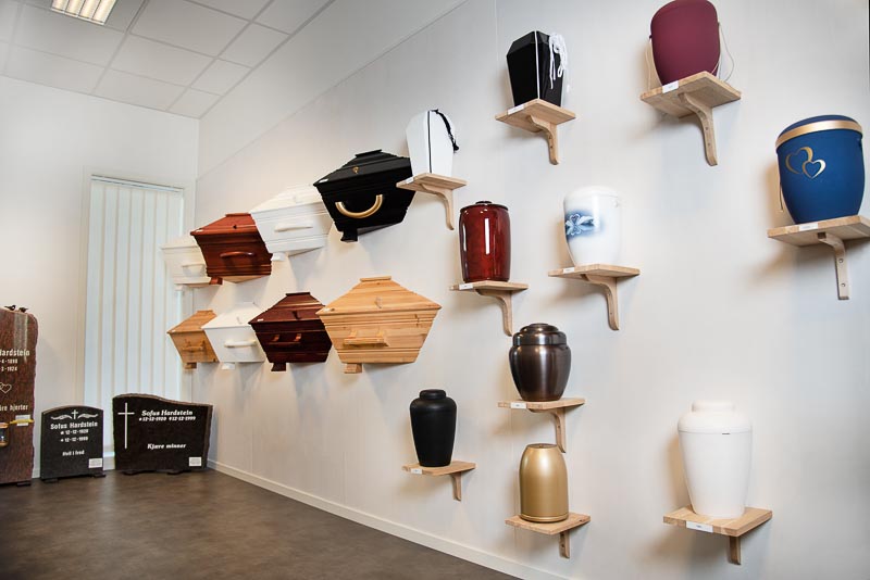 Lokaler hos iMi Begravelsesbyrå